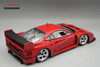 1/18 Tecnomodel Ferrari F40 LM 1996 Press Version Open Rear Trunk & Engine Part Closes with Magnetic System Limited Edition Car Model