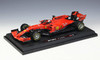 1/18 Bburago Ferrari Formula 1 SF90 (#16 Charles Leclerc)(Dull Red) Diecast Car Model