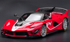 1/18 Bburago Signature Series Ferrari Laferrari FXXK Evo #54 (Red) Diecast Model