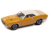 1971 Dodge Challenger R/T Butterscotch with White Top and Interior "Classic Gold Collection" 1/64 Diecast Model Car by Johnny Lightning