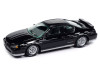 2001 Chevrolet Monte Carlo SS Black with Silver Graphics "Classic Gold Collection" 1/64 Diecast Model Car by Johnny Lightning