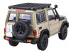 2023 Toyota Land Cruiser 71 Sandy Taupe "70th Anniversary" with Roofrack 1/64 Diecast Model Car by Paragon