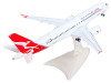 Airbus A220-300 Commercial Aircraft "QantasLink" (VH-X4B) White with Red Tail 1/200 Diecast Model by Herpa