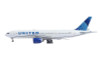 Boeing 777-200ER Commercial Aircraft "United Airlines" (N798UA) White with Blue Tail 1/400 Diecast Model Airplane by GeminiJets