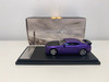 CHASE CAR 1/64 Fine Works64 Chevrolet Camaro 5th Generation (Matte Purple) Diecast Car Model