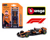 1/64 BBurago 2025 Formula 1 McLaren MCL39 #81 Oscar Piastri Diecast Car Model
