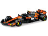 1/64 BBurago 2025 Formula 1 McLaren MCL39 #4 Lando Norris Diecast Car Model