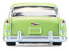 1956 Chevrolet Bel Air Lowrider Laurel Green Metallic and Crocus Yellow Two-Tone with Green Interior "California Lowriders" Series 7 1/64 Diecast Model Car by Greenlight