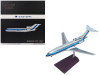 Boeing 727-100 Commercial Aircraft "Eastern Air Lines" (N8120N) Silver with Blue Stripes "Gemini 200" Series 1/200 Diecast Model Airplane by GeminiJets