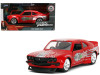 1974 Mazda RX-3 Red with Graphics "Fast & Furious" Series 1/32 Diecast Model Car by Jada