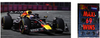 1/43 Spark 2025 Formula 1 Oracle Red Bull Racing RB21 #1 Winner Las Vegas GP Max Verstappen Car Model with Pit Board