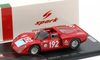 1/43 Spark 1968 Alfa Romeo T33/2 #192 3rd Targa Florio Autodelta Spa Lucien Bianchi, Mario Casoni Car Model