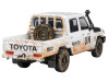 1/64 Paragon 2014 Toyota Land Cruiser LC79 UN MINUSCA (White) Diecast Car Model