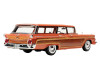 1959 Ford Country Squire Rose with Woodgrain Sides and Green Interior Limited Edition to 200 pieces Worldwide 1/43 Model Car by Goldvarg Collection