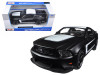 2011 Ford Mustang Boss 302 Matt Black 1/24 Diecast Model Car by Maisto