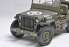 1/18 Welly FX Classic Jeep Willys M151 WW2 Quarter 1/4 Ton Army Truck w/ Roof Top (Green) Diecast Car Model