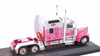 1/43 Hachette 1998 Freightliner Kenworth W900 Truck (Pink) Diecast Car Model