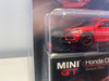NEW BROKEN WING 1/64 Mini GT 2017 Honda Civic Type R FK8 (Rallye Red) Diecast Car Model