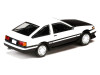 1/64 Hobby Japan Initial D Diorama Set Series Toyota Corolla Levin (AE86) Wataru Akiyama VS Keisuke Takahashi Diecast Car Model