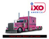 1/64 Ixo Peterbilt 379 Custom (Pink) Diecast Car Model