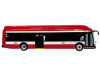 New Flyer Xcelsior Transit Bus "TTC – Toronto Transit Commission" Red and White "The Bus & Motorcoach Collection" Limited Edition to 504 Pieces Worldwide 1/43 Model by Iconic Replicas