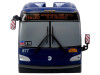 New Flyer Xcelsior Transit Bus "MTA New York City" Blue with Graphics "The Bus & Motorcoach Collection" Limited Edition to 504 Pieces Worldwide 1/43 Model by Iconic Replicas