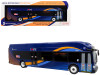 New Flyer Xcelsior Transit Bus "MTA New York City" Blue with Graphics "The Bus & Motorcoach Collection" Limited Edition to 504 Pieces Worldwide 1/43 Model by Iconic Replicas