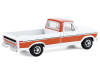 1977 Ford F-150 Ranger XLT Pickup Truck Orange and White "All Terrain" Series 17 1/64 Diecast Model Car by Greenlight