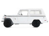 1971 Jeep Jeepster Commando White with Black Stripes "All Terrain" Series 17 1/64 Diecast Model Car by Greenlight