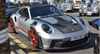 1/18 HH Model Porsche 911 992 GT3 RS (GT Silver with Red Wheels) Car Model