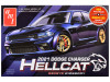 Skill 2 Model Kit 2021 Dodge Charger Hellcat Redeye Widebody 1/25 Scale Model by AMT