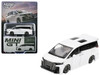 1/64 Mini GT Toyota Vellfire 40 KUHL White Diecast Car Model