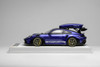 1/18 Ivy Merit Porsche 911 (992) GT3 RS (Violet Purple Metallic with White Livery & Gold Wheels) Car Model with Detachable Roof Rack Limited 15 Pieces