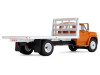 1/64 First Gear GMC 4000 Flatbed Truck (Omaha Orange) Diecast Car Model