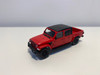 DAMAGED AS-IS 1/64 Greenlight 2023 Jeep Gladiator Freedom Pickup Truck Firecracker Red with Black Top "Showroom Floor" Series 5 Diecast Car Model