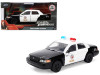 Ford Crown Victoria "LAPD (Los Angeles Police Department) Black and White "The Fast and the Furious" (2001) Movie "Fast & Furious" Series 1/32 Diecast Model Car by Jada