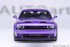 1/18 AUTOart 2023 Dodge Challenger SRT Super Stock (Plum Crazy Purple) Car Model