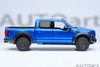 1/18 AUTOart 2019 Ford F-150 Raptor Supercrew (Velocity Blue) Car Model