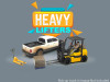 "Heavy Lifters" 4 piece Diecast Set Limited Edition for 1/64 Scale Models by American Diorama