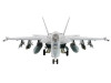 Boeing F/A-18F Super Hornet Fighter Aircraft "165875 Green Hornet VX-23 Salty Dogs NAS Patuxent River" (2011) United States Navy "Air Power Series" 1/72 Diecast Model by Hobby Master