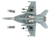 Boeing F/A-18E Super Hornet Fighter Aircraft "Dagger Team (with decals)" United States Navy "Air Power Series" 1/72 Diecast Model by Hobby Master