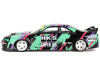 OPEN BOX 1/64 Kaido House x Mini GT Nissan Skyline GT-R (R33) HKS V1 Diecast Car Model