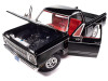 1979 Dodge Adventurer Sweptline Pickup Truck Black with Red Interior "American Muscle" Series 1/18 Diecast Model Car by Auto World