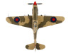 Curtiss P-40 Warhawk Tomahawk Mk IIB Aircraft "LD-C Clive Caldwell No. 250 Squadron North Africa" (1942) British Royal Air Force "Air Power Series" 1/48 Diecast Model by Hobby Master
