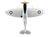 Supermarine Spitfire Mk VIII Fighter Aircraft "A53-379 Flight Lieutenant David Glaser No. 549 Squadron Strauss Airstrip" (1944) Royal Australian Air Force "Air Power Series" 1/48 Diecast Model by Hobby Master