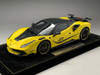 1/18 Mansory Ferrari 488 Siracusa 4xx in Metallic Yellow w/ Yellow Brake Caliper Resin Car Model Limited