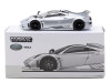 1/64 Tarmac Works Pagani Imola (Matte Silver) Diecast Car Model