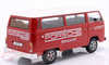 1/18 KK-Scale 1972 Volkswagen VW T2b Bus with Fuchs Rims Porsche Renndienst Diecast Car Model