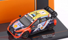 1/43 Ixo 2025 Hyundai i20 N Rally1 Hybrid #8 5th Rallye Monte Carlo Hyundai Motorsport Ott Tänak, Martin Järveoja Car Model