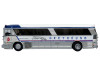 1964 MCI MC-5A Coach Bus "Greyhound Canada" White with Blue Stripes "Vintage Bus & Motorcoach Collection" Limited Edition to 504 pieces Worldwide 1/87 (HO) Diecast Model by Iconic Replicas
